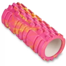Ролик массажный для йоги INDIGO PVC IN101 Мультицвет 33*14 см
